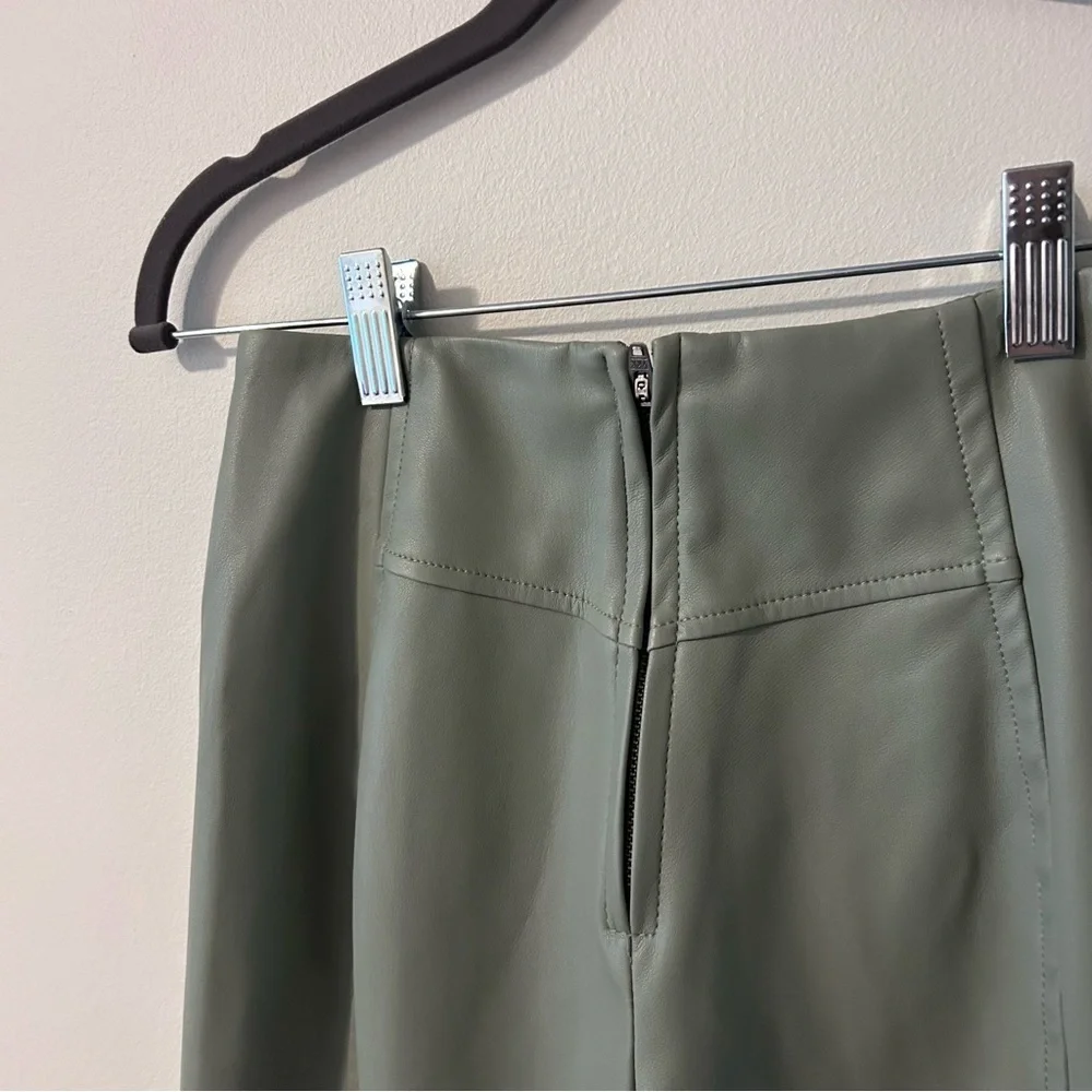HP⭐️ We The Free Faux Leather Mint Green Pants - Picture 10 of 11